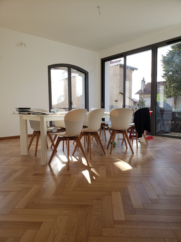 ponçage baton rompu